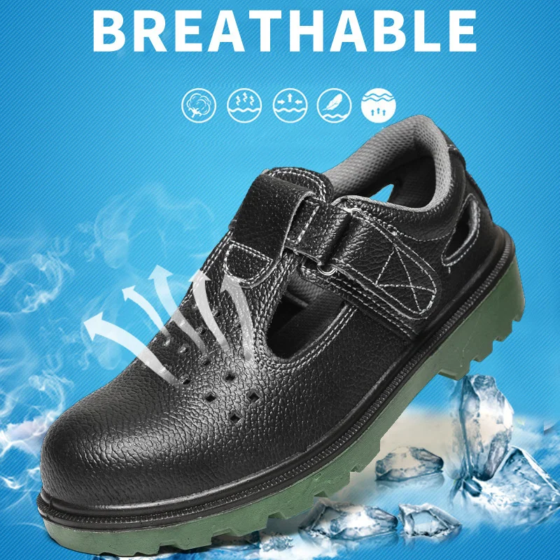 Рабочие ботинки из стали для выживания в дикой природе до середины голени