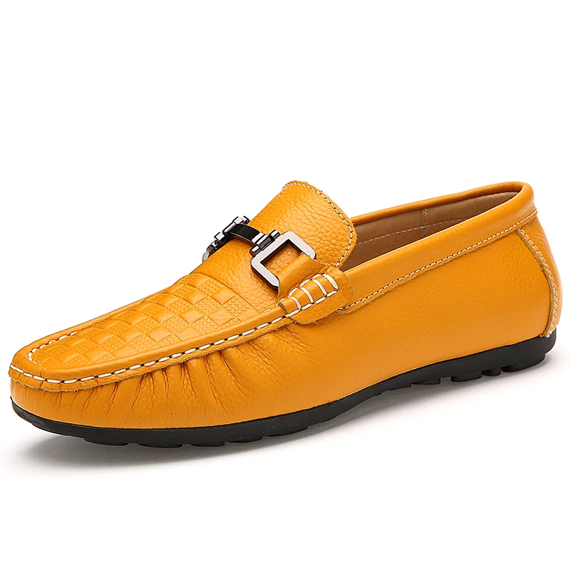 Обувь из тисненой кожи мужские лоферы дышащая мужская обувь повседневная для