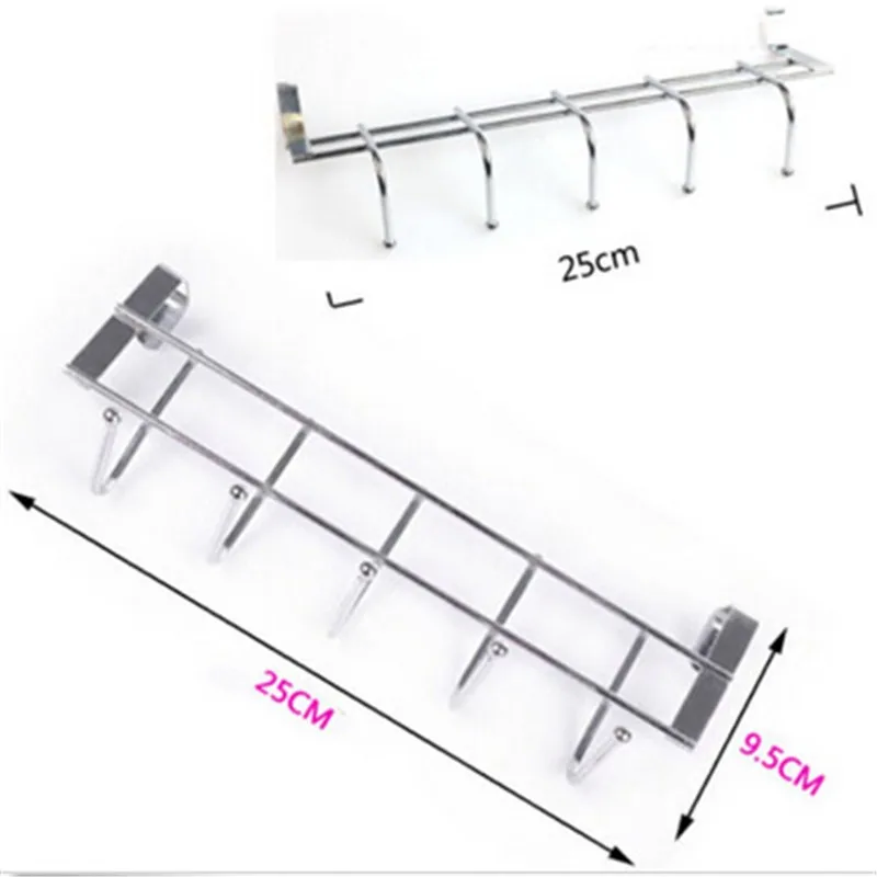 Новые металлические подвесные Крючки 25 см кухонный шкаф стеллаж для хранения