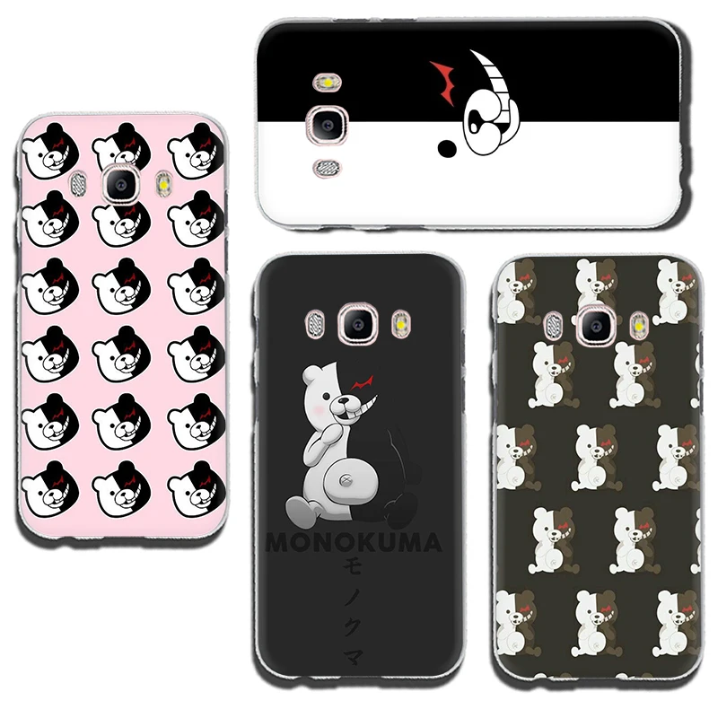 Жесткий чехол для телефона Danganronpa Monokuma Samsung Galaxy J1 J2 J3 J5 Prime J6 J7 US EU версия|Бамперы| |