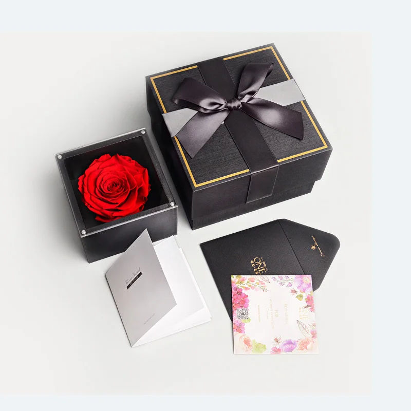 Подарочная коробка Xiaomi Mijia The One Love Life Eternal Rose представляет романтику с сюрпризом для влюбленных на Рождество love the one all Life