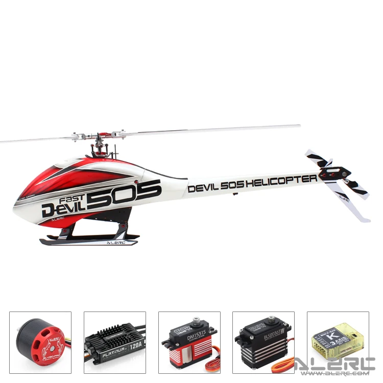 ALZRC Devil 505 FAST FBL Super Combo 120A|silver silver|combo superalzrc devil |