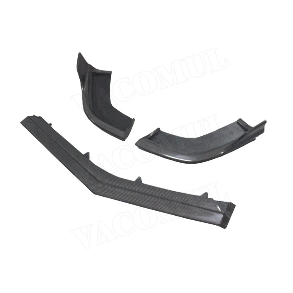 3 шт. передние Спойлеры из углеродного волокна для Mercedes Benz CLS Class W218 CLS350 320 CLS63 2012 2013