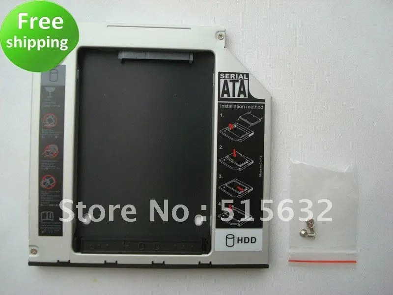 Жесткий диск PATA IDE 2nd HDD Caddy 9 5 мм для 2510p nc2400 multibay new | Электроника