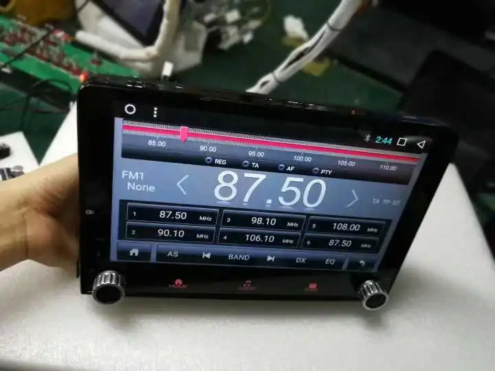 Автомагнитола 9 дюймов 2 Din Android 7 1 четыре ядра GPS навигация автомагнитола стерео