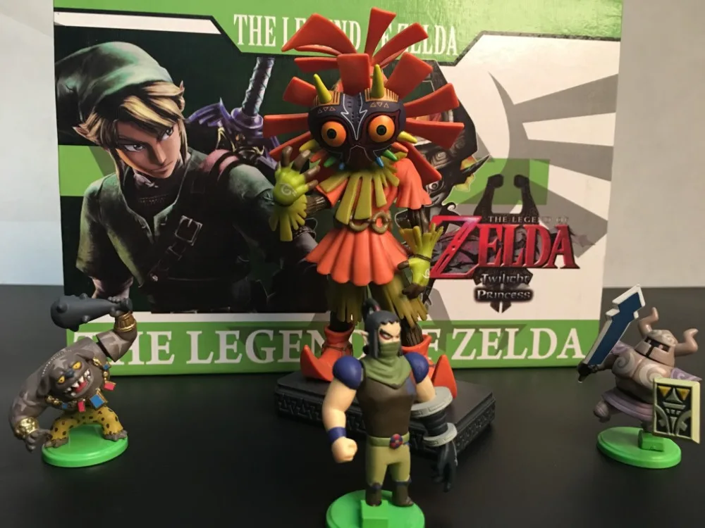 Экшн-фигурки Nintendo Legend of Zelda Majoras 14 см 3D Ограниченная серия набор аниме игрушки из