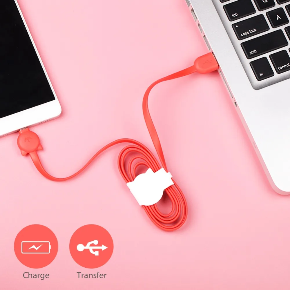 Yoobao 429 USB кабель для быстрой зарядки 1,2 м милый кот для Micro USB кабель для samsung Galaxy SONY htc Nokia прочный кабель для передачи данных