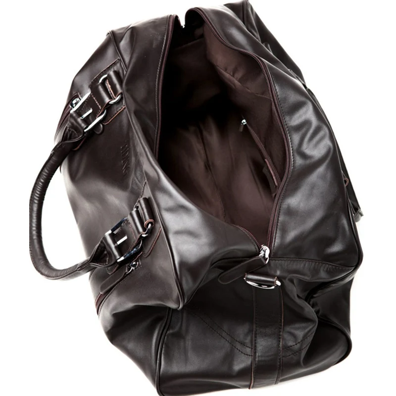 Мужская Дорожная Сумка TIDING из натуральной кожи брендовая Портативная сумка в