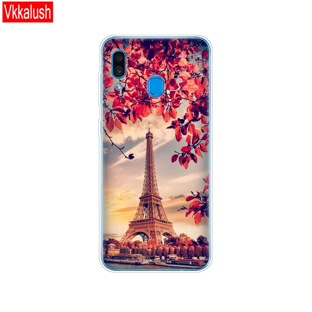 80021 Чехол для Samsung Galaxy A20, чехол A20E, силиконовая задняя крышка для Samsung A20 A 20 A205F A20E A202F, мягкий чехол, бампер - Цвет: 80021