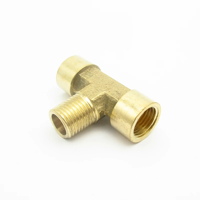 Тройник Тип 3 ходовой латунный фитинг для труб переходник соединитель воды