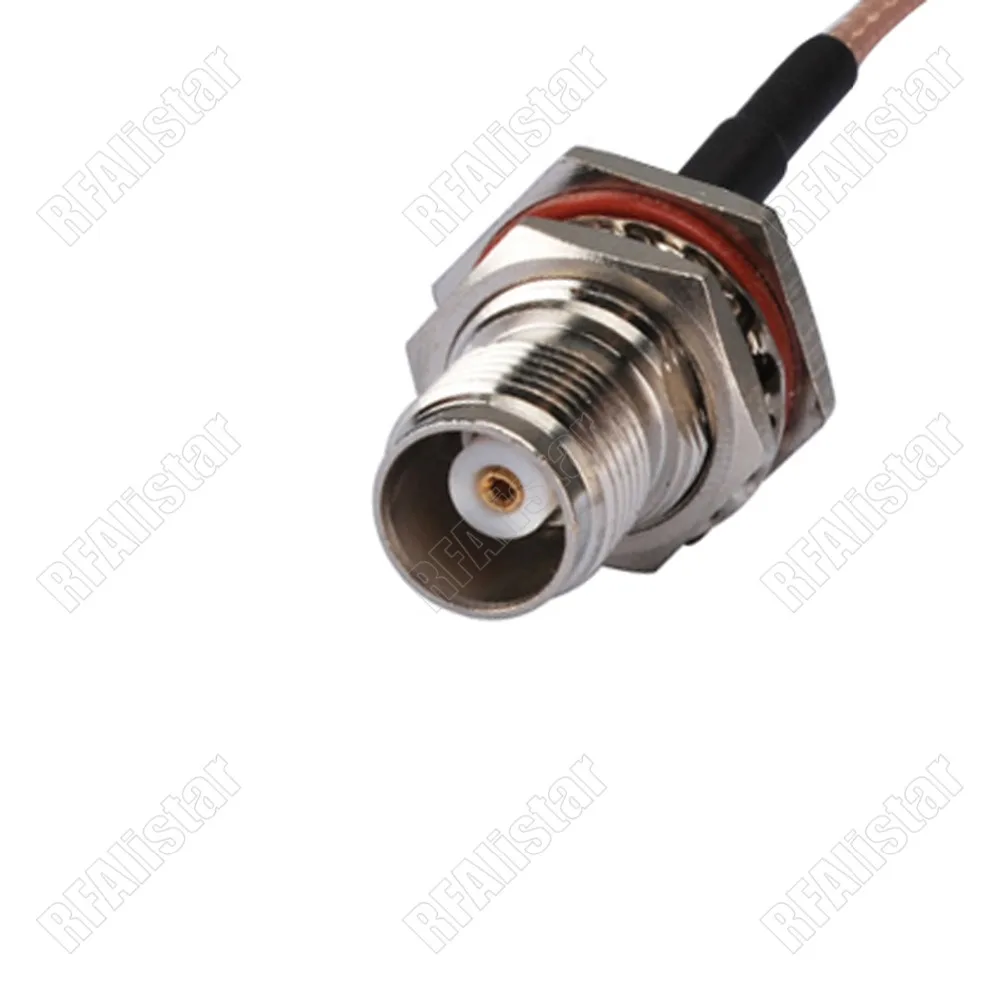 TNC Женский к BNC гнезду гнездо Гайка уплотнительное кольцо RG316 RF кабель для 3G 4G WIFI