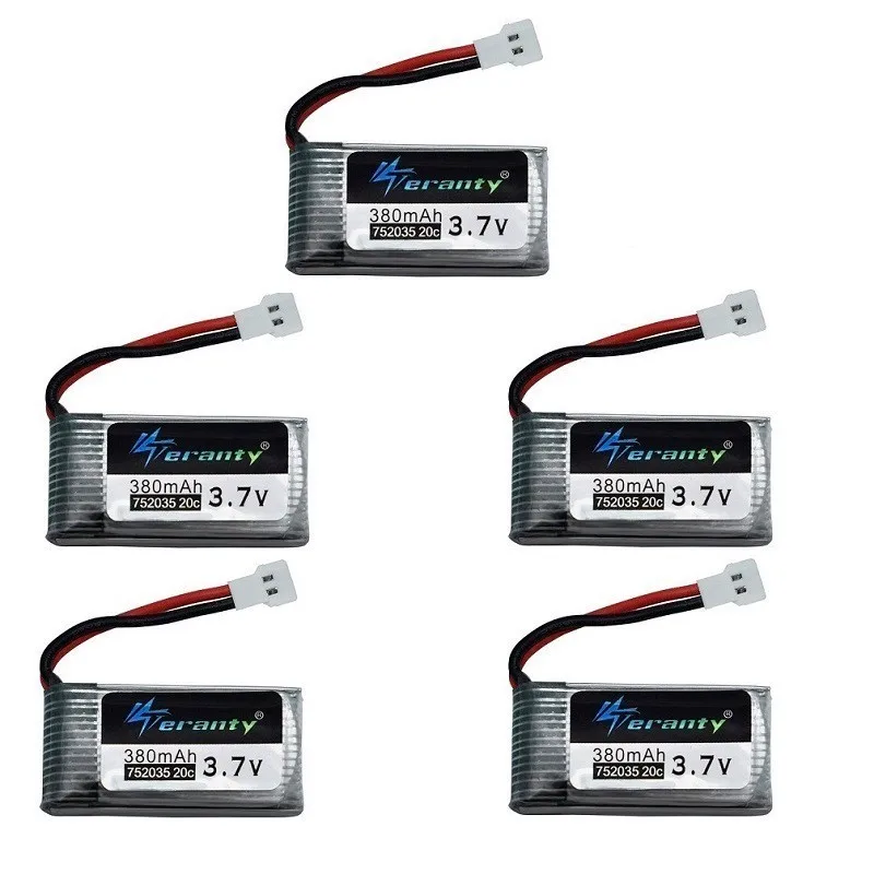 Оригинальный литий-полимерный аккумулятор для Hubsan X4 H107 H107L H107D JD385 JD388 Запчасти