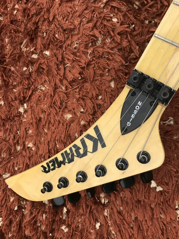 Custom guitar shop Kramer electric original and genuine floyd rose sunburst color | Спорт и развлечения