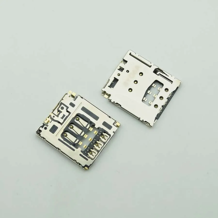 5pcs/lot Sim Card Slot Tray Holder Socket Connector Repair Part For Sony Xperia M2 S50h D2303 D2305 D2306 T3 M50w D5102 D5103 | Мобильные