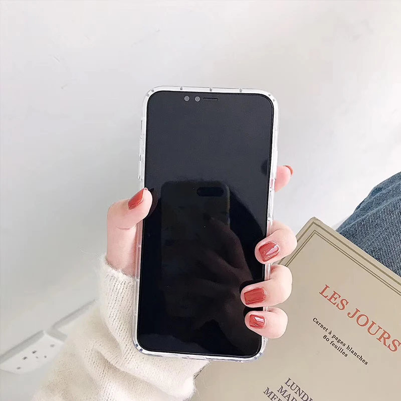 Японские Мультяшные милые телефонные чехлы для iPhone XS MAX XR 6 6s 7 8 Plus для iPhone 11 ProMax Quicksand блестящая мягкая задняя крышка Funda