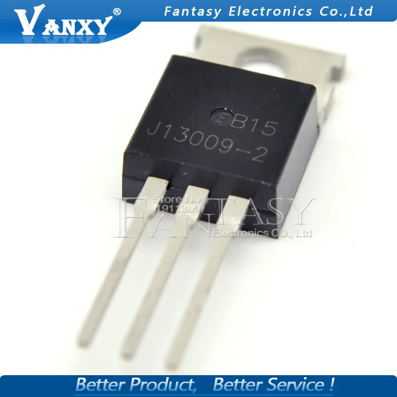 10 шт. транзистор FJP13009H2TU TO220 13009 J13009-2 FJP13009 TO-220 NPN 400V 12A Новинка | Электронные