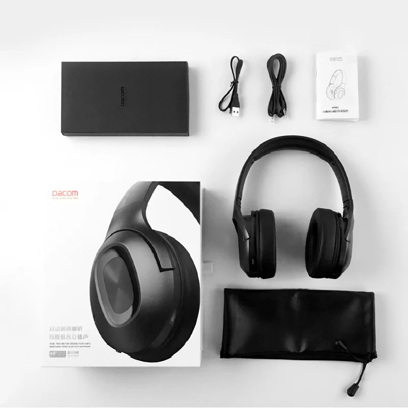 Bluetooth наушники Dacom HF002 Складные портативные с микрофоном и поддержкой 5 0|Наушники