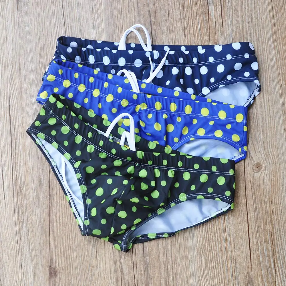 Мужские купальные плавки с принтом сексуальный купальник низкой посадкой