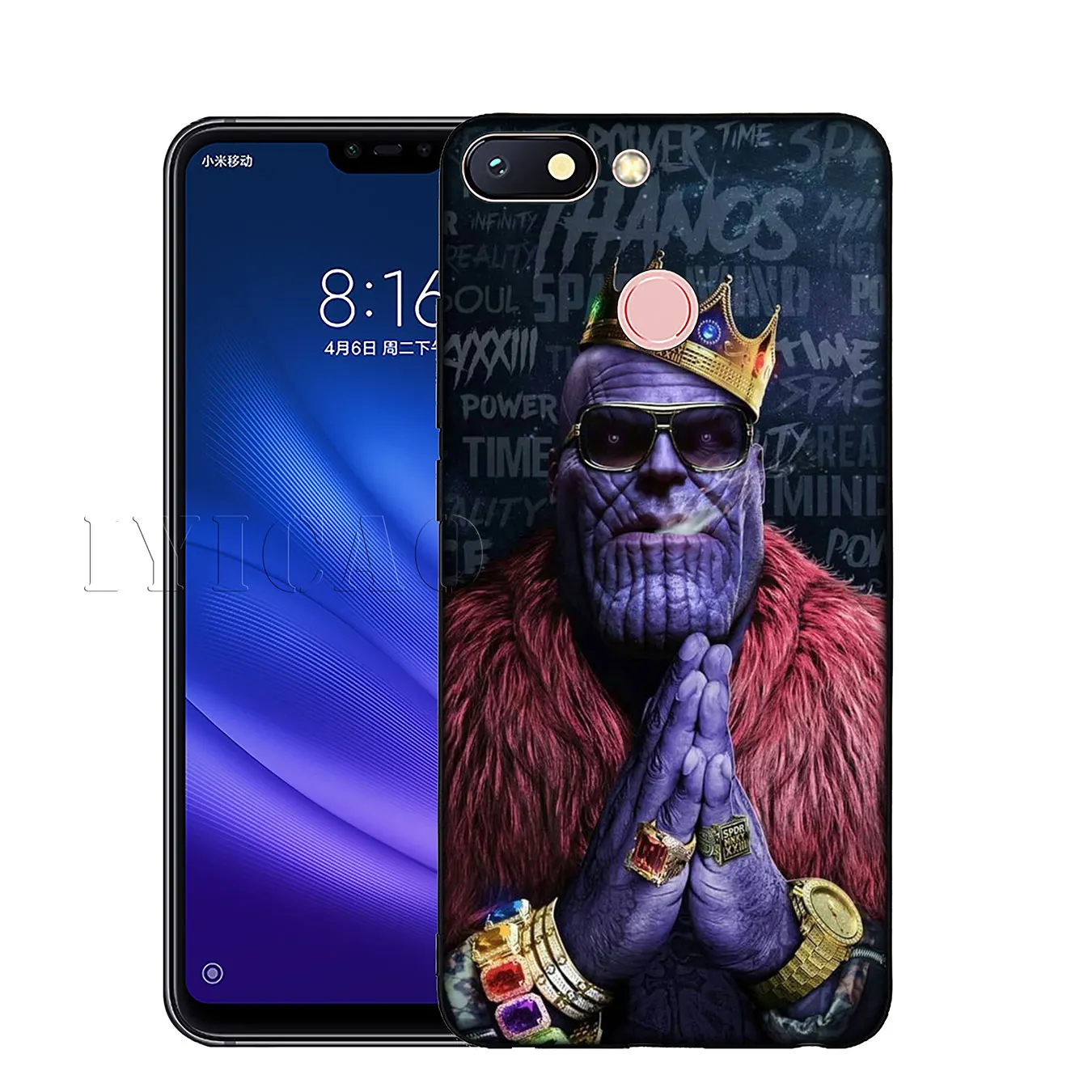 IYICAO The Avengers Thanos Marvel Soft Silicone Phone Case for Xiaomi Mi 10 9 9T CC9 CC9E 8 SE A3 Pro A1 A2 Lite 6 f1 |