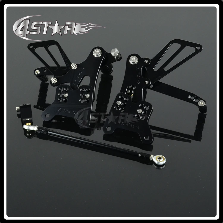 

Motorcycle CNC Adjustable Foot Pegs Pedals Rests For HONDA CBR600 F4 2001-2006 2001 2002 2003 2004 2005 2006 01 02 03 04 05 06
