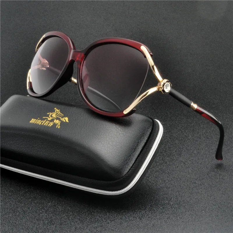 Женские поляризационные солнцезащитные очки MINCL брендовые дизайнерские с