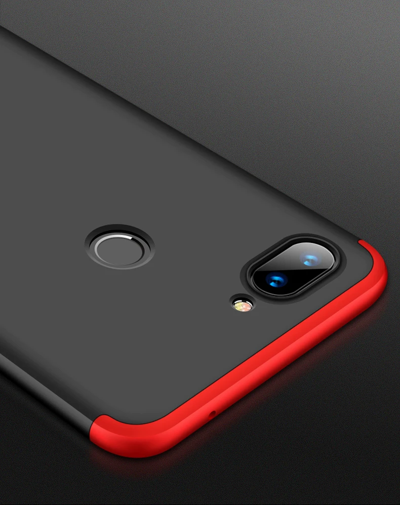 Полный защитный чехол для Xiaomi Mi 8 Lite противоударный матовый чехол на заднюю панель телефона для Xiaomi Mi 8 M8 Lite PC жесткий чехол Coque Fundas