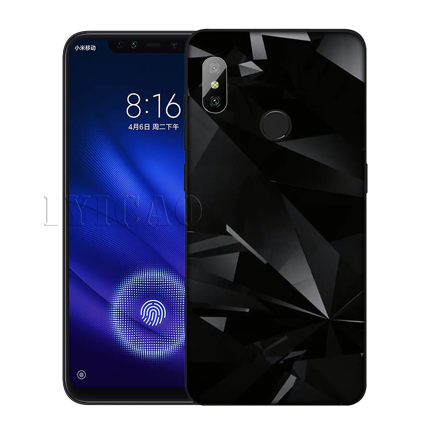 Блестящий Роскошный силиконовый мягкий чехол IYICAO для Xiaomi Redmi 6A 5A Note 8 7 4 4X 5 Plus 6 Pro