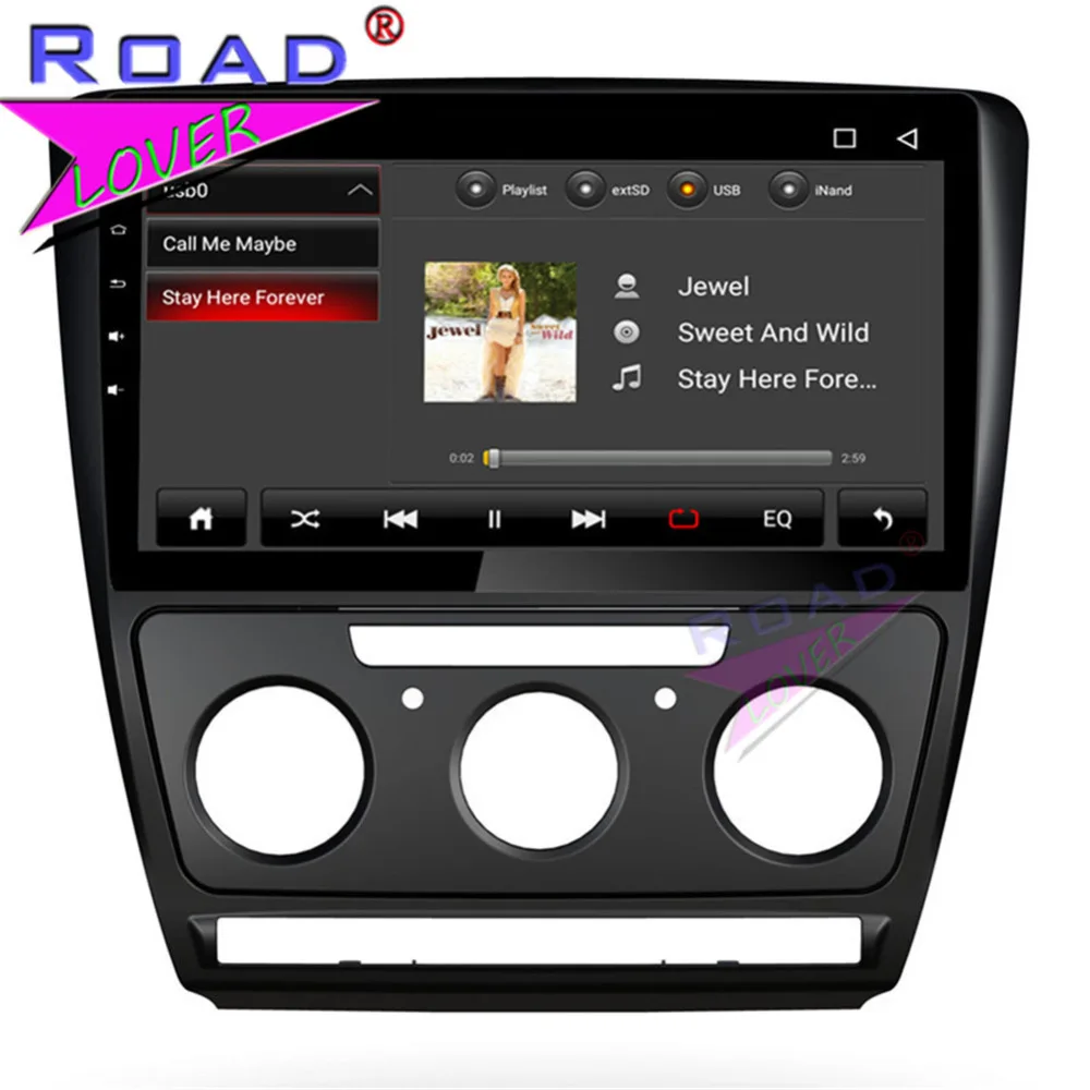 Автомагнитола Roadlover 2 Din Android 8 1 GPS без DVD для Skoda Octavia 2007-2013 | Автомобили и мотоциклы