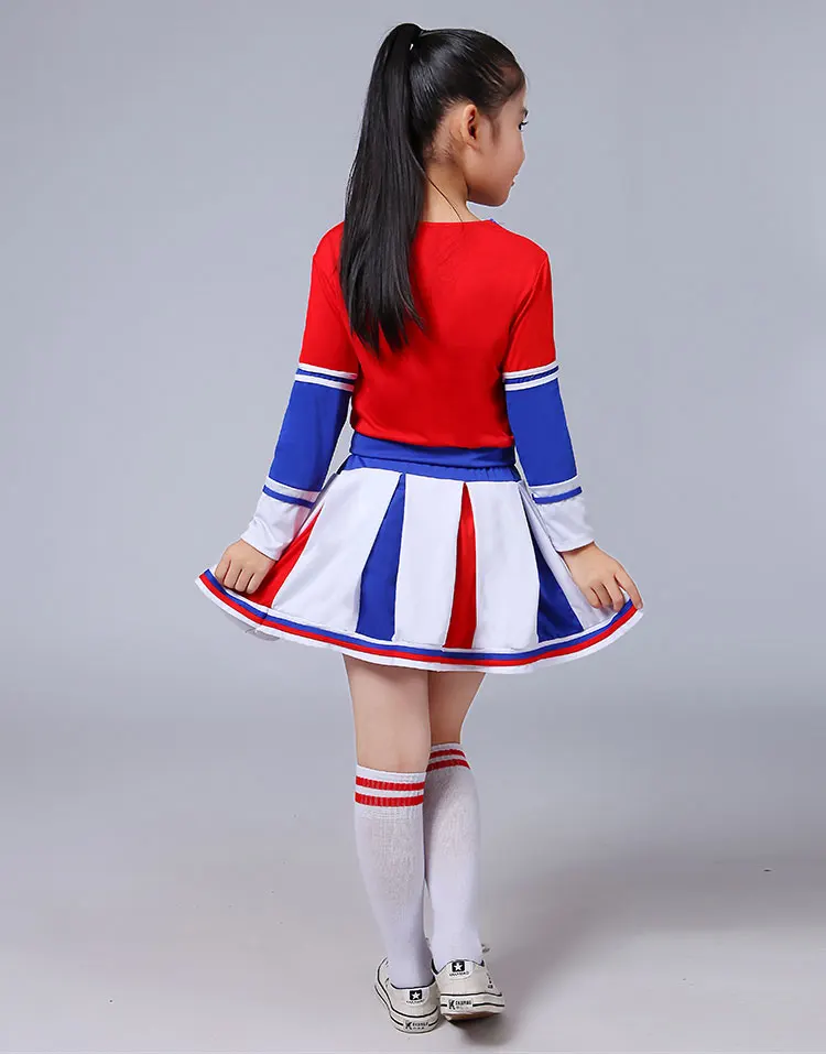 Униформа для девочек соревнований болельщиков униформа школьной команды