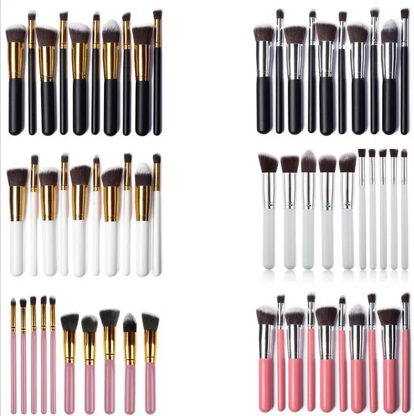 200 комплектов профессиональных yang tinggi sikat kosmetik praktis kuas bedak Lembut Makeup perдлинные