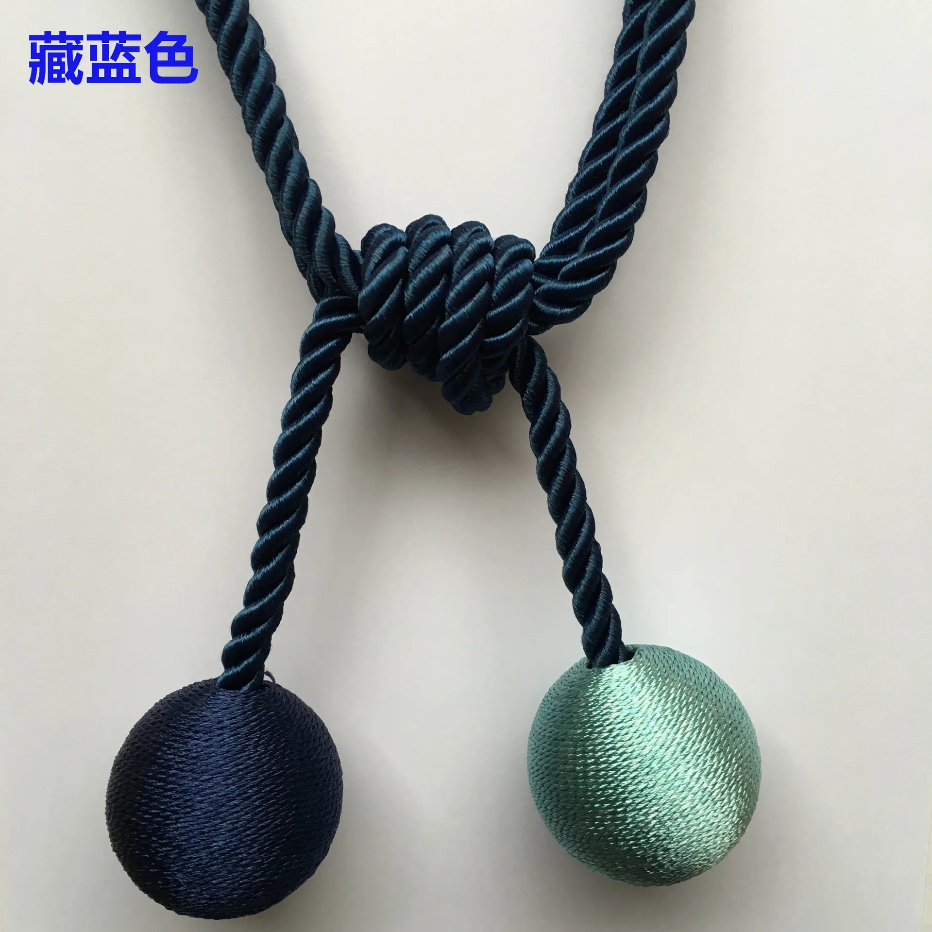 

Eco-friendly Hand Made Tieback Curtain Accessories Straps Simple Curtains Hanging Ball For Curtains Hook Curtain Tied Rope