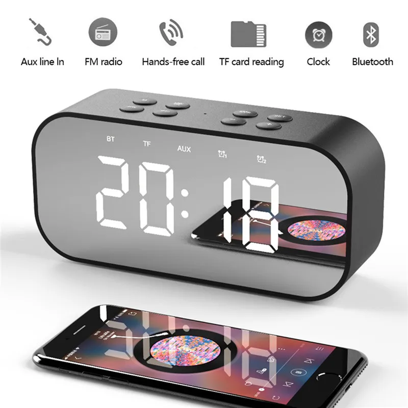 Портативная беспроводная bluetooth-колонка SOONHUA Bluetooth 5 0 HiFi музыкальная колонка