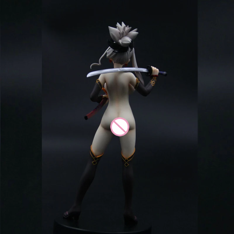 Fate Grand Order Saber Musashi Miyamoto цветная смола и ПВХ сексуальная фигура взрослый голый аниме GK Модель Кукла игрушка