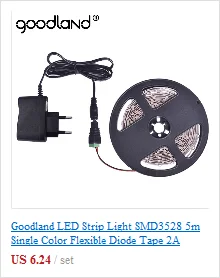 Goodland 12 V источник питания DC 12 V блок трансформатора AC 110V 220V to DC12 V 12 V Светодиодный драйвер для светодиодной ленты 1A 2A 3A 5A 6A 10A