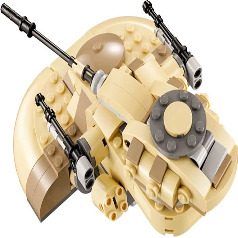 221 шт Бела Diy Star Wars Rogue One ААТ Building Block Набор Jar Бинкс Боевой Дроид совместимый с legoingly