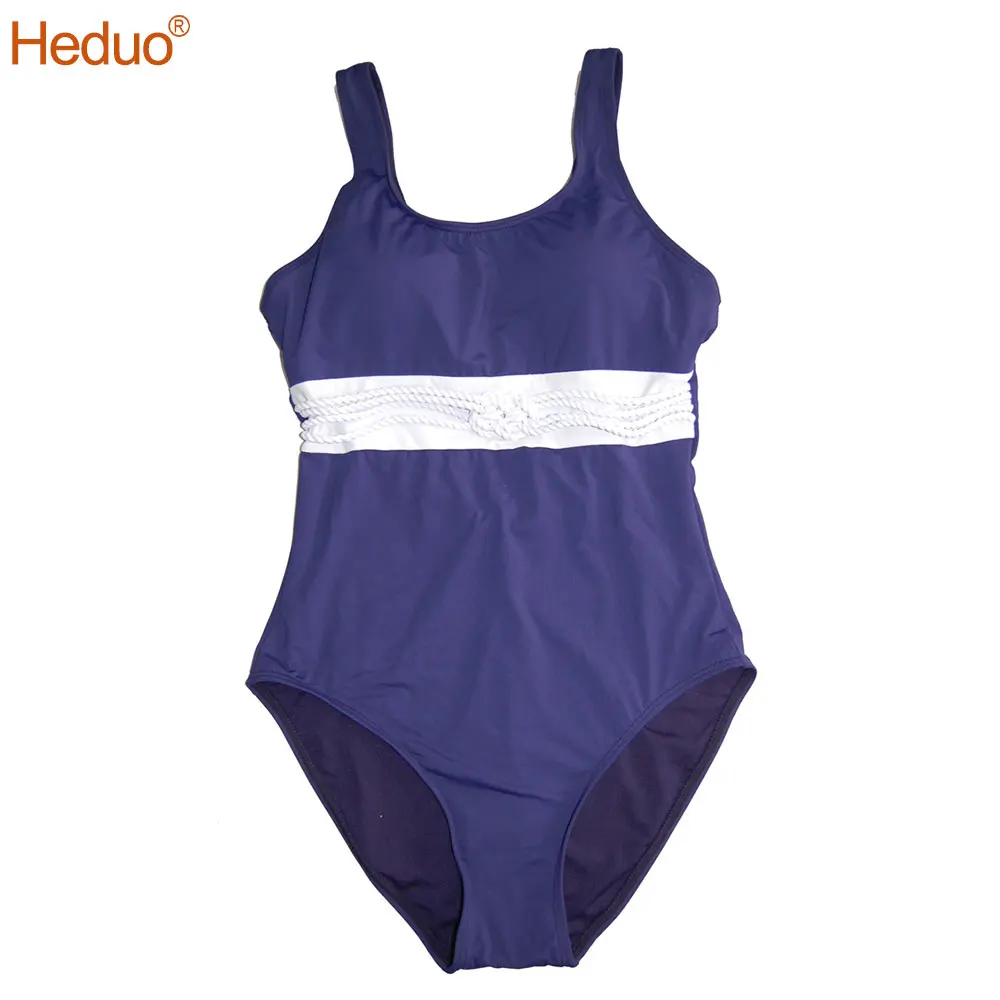 Heduo One Piece Swimsuit Women 2017 Summer Beach Wear Halter Push Up Bathing Suit Swim Retro High Waist Swimwear HD201014 | Спорт и