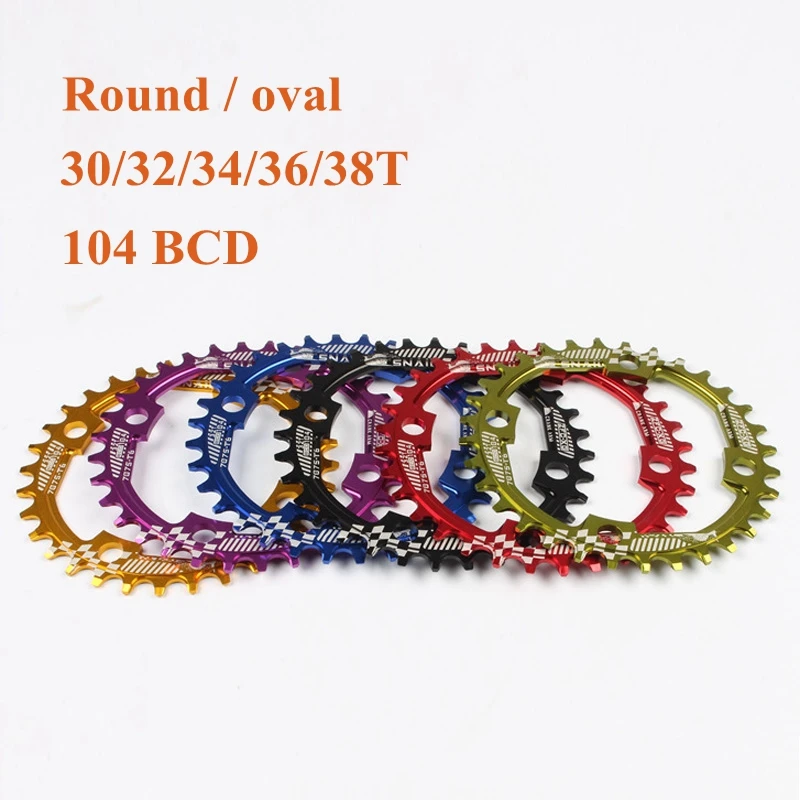 Горный велосипед SNAIL Road Chaniwheel Tooth 104BCD 30 32 34 36T|oval chainring|narrow widechainring narrow |