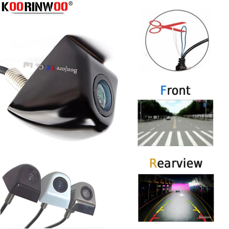 Автомобильный мультимедийный переключатель Koorinwoo HD камера заднего вида боковая