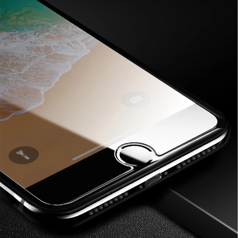 10 шт закаленное стекло для iPhone 6 6S Защита экрана 5 5S SE 7 8 Plus X Закаленное пленка