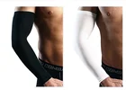 Дышащие рукава для бега из ледяной ткани с УФ-защитой, рукава для фитнеса, баскетбола, спортивные велосипедные наружные нарукавники, велосипедные манжеты