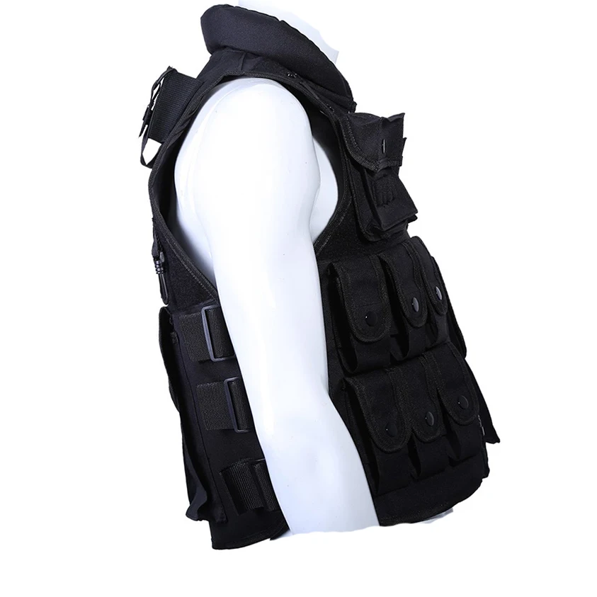 _ Тактический жилет классный Мужской охотничий уличный черный тренировочный