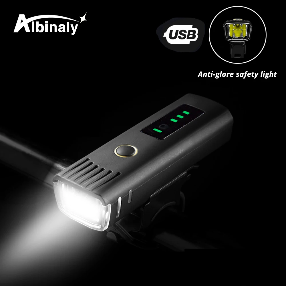 USB Перезаряжаемый Велосипедный свет 3 режима освещения светодиодный велосипед свет водостойкий антибликовый умный индукционный легко установить