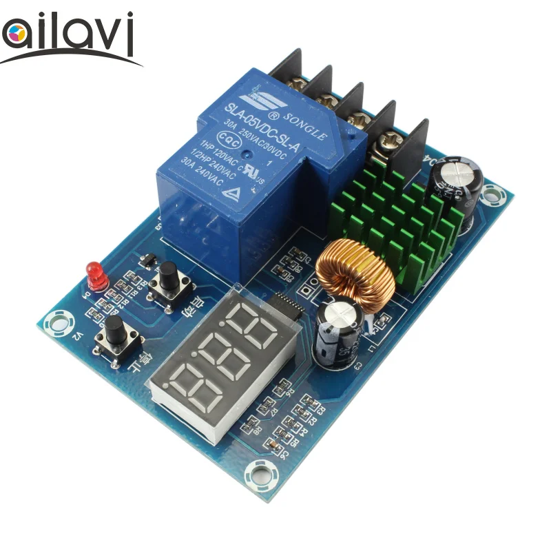 12V24V48V батарея литиевый контроллер зарядки аккумулятора модуль с ЧПУ