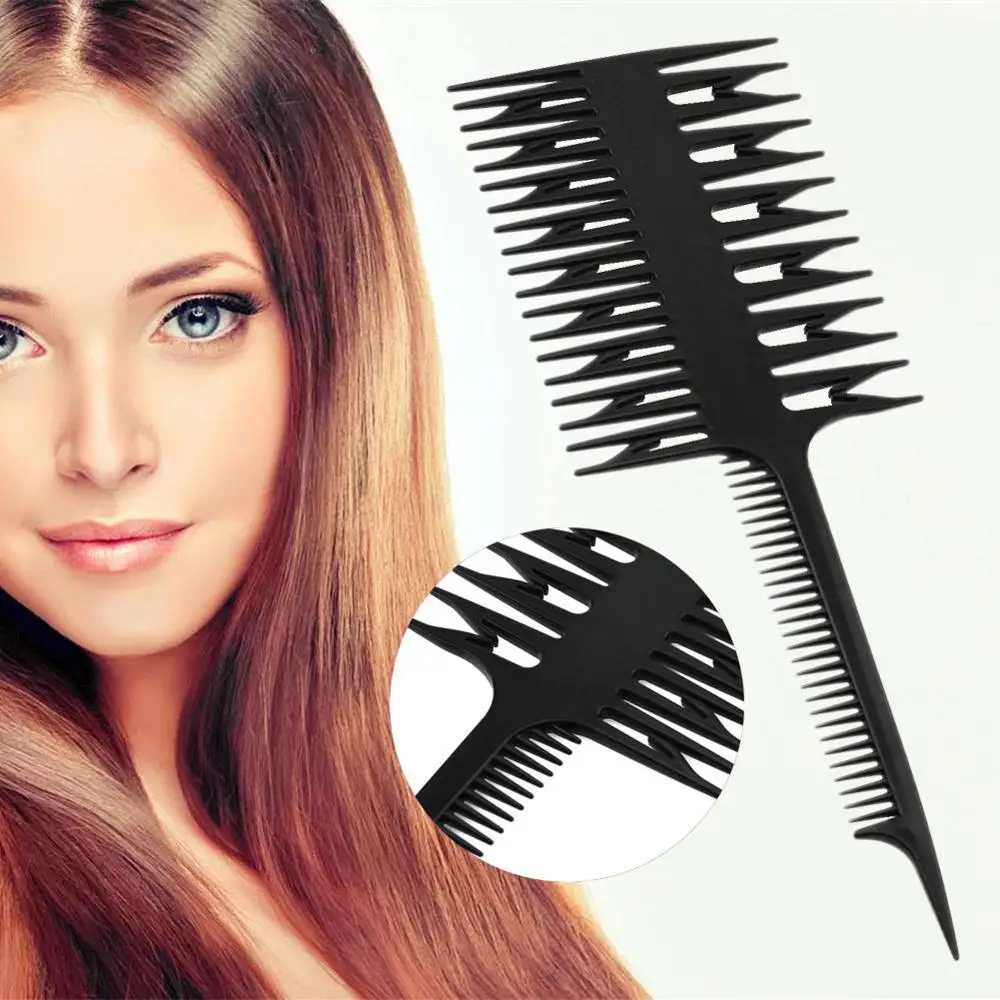 1 шт. женский гребень с большим зубом инструмент для окрашивания волос