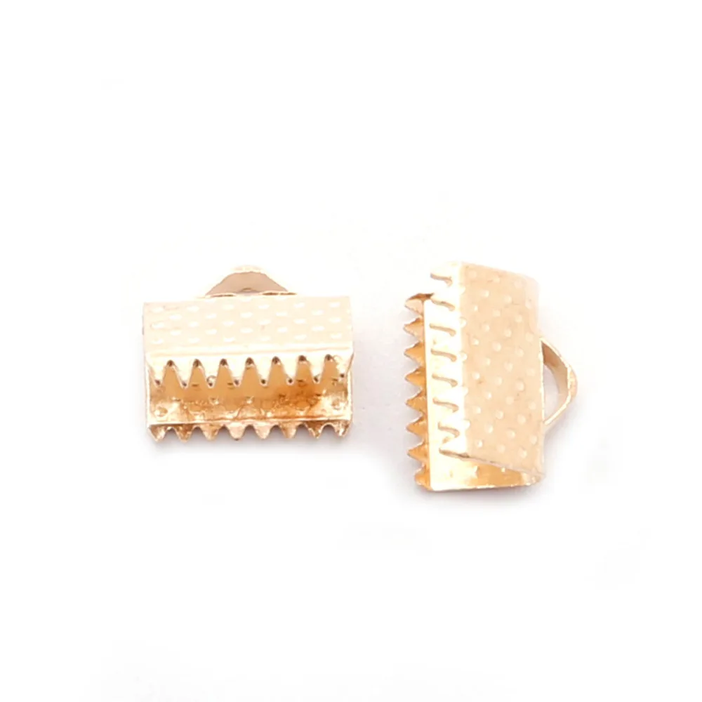 8 20 мм Шнур обжимной Конец Крышки пряжки наконечники для ожерелья браслет веревки