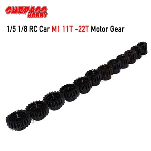 SURPASSHOBBY 3 шт. M1 5 мм 11T-13T14T-16T17T-19T20T-22T Шестеренчатый двигатель для 18 RC багги автомобиль монстр-ТраК