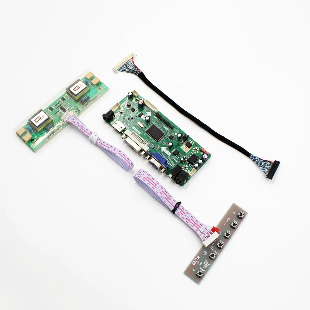VGA HDMI DVI аудио совместимых с набор для платы ЖК контроллер 20 дюймов 1400X1050 M201P1 L03 M201P