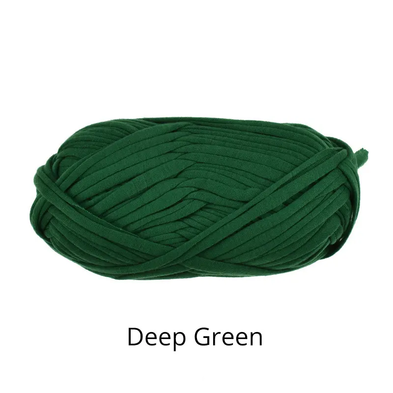 Deep Green Looen 21 Цвета Вязание нить в пряже хлопчатобумажная пряжа из толстой нити Игла DIY Искусство ремесло для кружевом «кроше» сумка 100 г/шт - Цвет: Deep Green