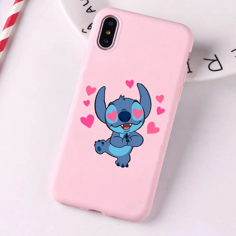 Милый чехол для телефона с рисунком стежка для iPhone 11, 11Pro, 6, 6 S, 7, 8 Plus, X, чехол, мягкая задняя крышка из ТПУ для iPhone XS MAX, XR, XS, чехол, Fundas