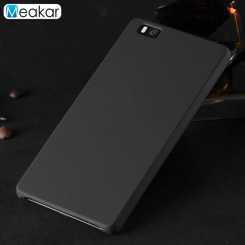 black Coque 5.0For huawei P8 Lite чехол для huawei Ascend P8 Lite P8 мини ALE-L21 ALE-L04 телефона чехол-лента на заднюю панель - Цвет: black